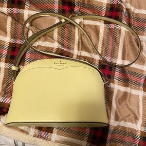 Kate spade pale bright yellow crossbody bag